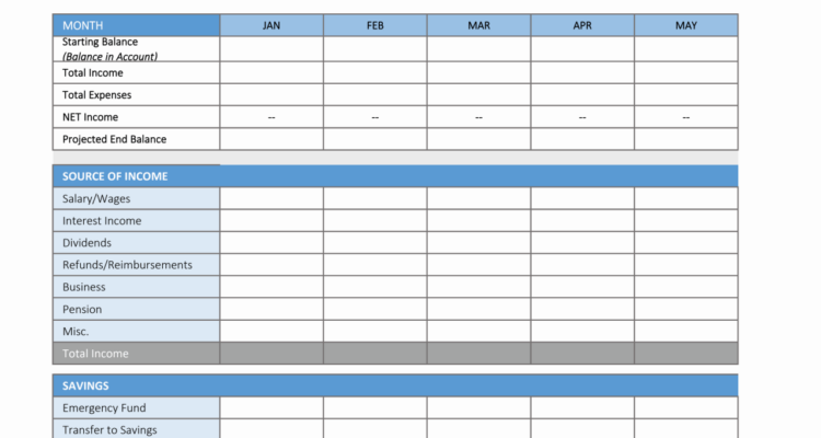 Budgeting for Families