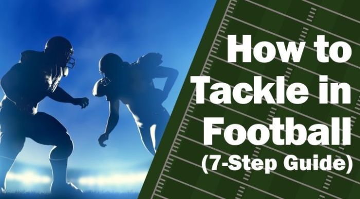 Football tackling techniques for beginners